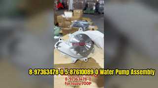 8973634780 5876100890 8-97363478-0 5-87610089-0 ชุดปั๊มน้ำเหมาะสำหรับ ISUZU 700P NPR 4HK1