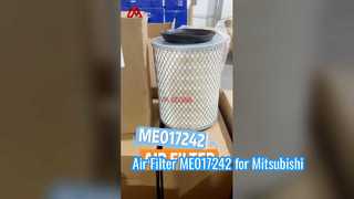 กรองอากาศ ME017242 สำหรับเครื่องยนต์ Mitsubishi 4G63 4M40 4D36