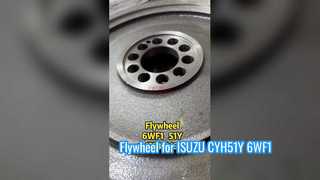 1-12331418-0 มู่เล่เหมาะสำหรับ ISUZU CYH51Y 6WF1 1123314180