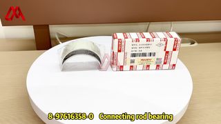 8-97616358-0 8-98055480-0 ชุดก้านสูบโลหะมาตรฐาน 8976163580 8980554800 สำหรับ ISUZU LV 4HK1