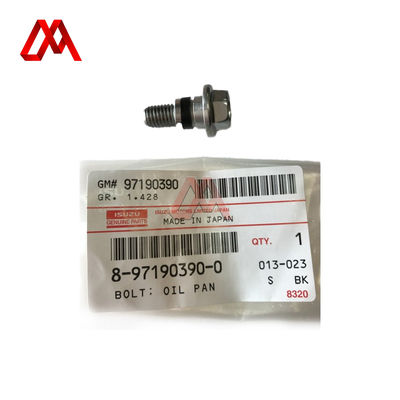 Wholesale 8-97190390-0 Oil Pan Bolt 8971903900 for ISUZU NPR75 4HK1-T