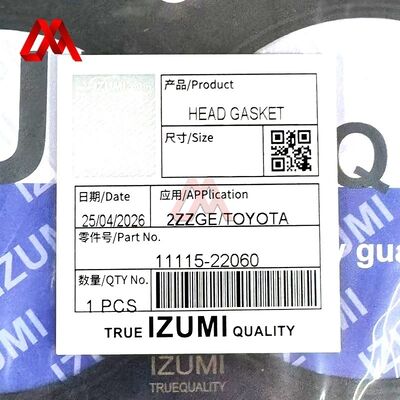 Wholesale Truck Engine Parts 11115-22060 Cylinder Head Gasket MLS Metal Gasket Fit 2ZZ-GE Power Engine