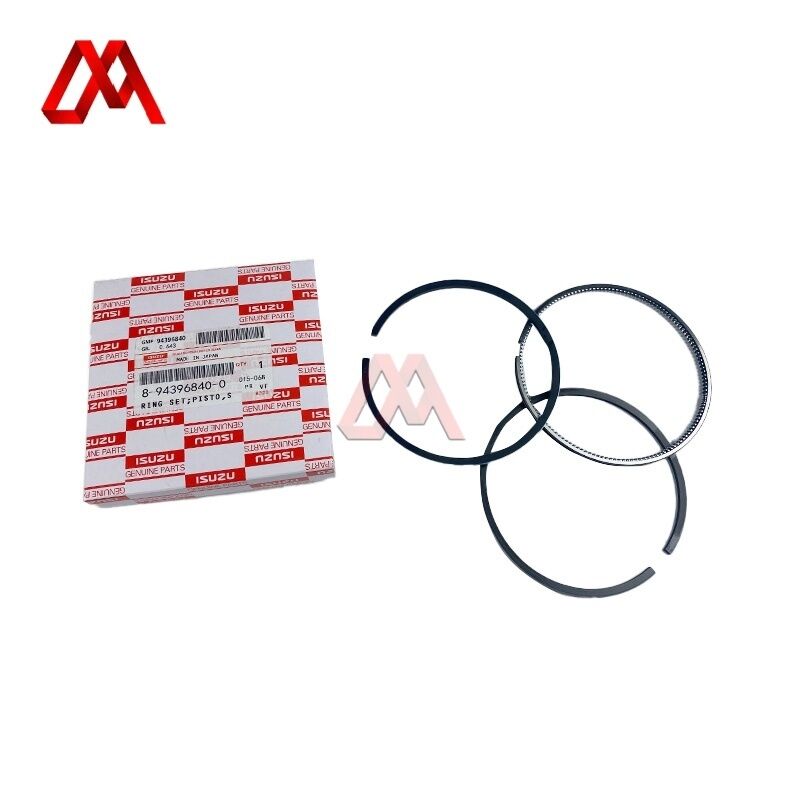 Engine Repair Parts Piston Ring Set OE 8‑94396840‑0 8943968400 Compatible with ISUZU FVR 6HE1 Truck