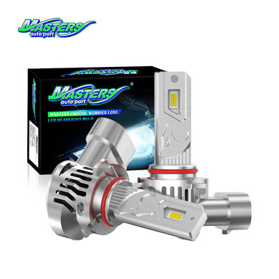 Masters V03 64W 6200LM 6000K 3570 ชิป 9005/H11/H4/H7 หลอดไฟหน้า LED