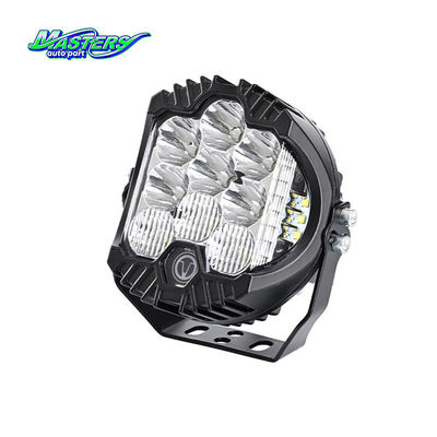 Masters 7 นิ้ว ไฟสว่างสามด้าน XM-7IN-R-09P-001 46W 4800LM H4 LED ไฟทํางาน